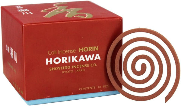Shoyeido's River Path Incense, Set of 10 Coils