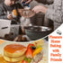 8 Pieces English Muffin Rings, 3.15 Inch Stainless Steel Double Rolled Tart Ring, Nonstick Metal Round Mold