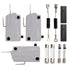 Microwave Oven Repair Parts Kits, KW3A Door Switch, Diode CL04-12, Slow Blow Fuse 20A, 6X40MM Fuse 0.9A