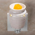 STAR MOON Ceramic Pluggable Wax Melt Warmer, Diffuser for Fragrance Oil, Candle Melter Plug in Wall for Home