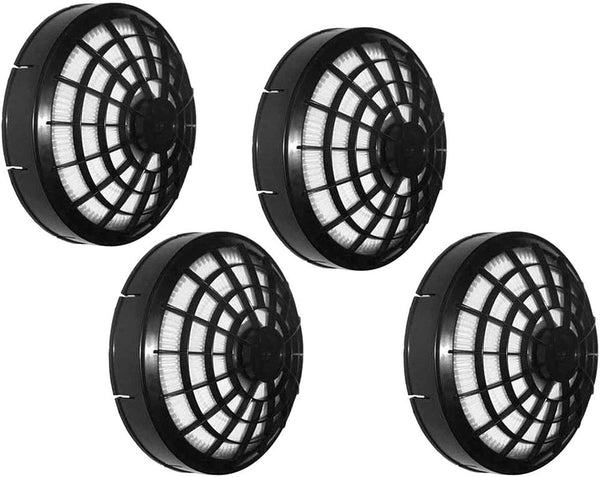 EnviroCare Replacement HEPA Dome Vacuum Filters - 4 Filters for ProTeam Backpacks, Tristar Compact Canisters