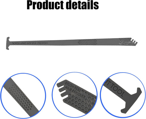 Replacement Nozzle Clean Out Tool 2 Pack for Bissell ProHeat 2X Revolution Series Models 1548, 1550, 1551