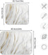 Marble Dish Drying Mat for Kitchen Counter, White Golden Marble Grey Drying Pad, Super Absorbent Microfiber Protector