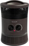 Honeywell HHF360V Portable Heater, Charcoal Grey, 360 Degree Surround Fan Forced, Adjustable Thermostat, 2 Heat Settings