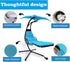 Hammock Outdoor Hanging Lounge Chair Replacement Cushion Cover and Umbrella Fabric, Made for Patio Curved Chaise Lounge