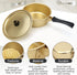 AHIER Ramen Pot, Korean Ramen Cooking Pot With Lid Spoon and Chopsticks, Korean Ramen Noodle Pot Fast Heating For Kitchen Cookware (Single Handle) by AHIER