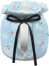Blue Snowman and Red Music Tea Cosy, Soft Fabric Dustproof Tea Pot Cozies for Home Kitchen
