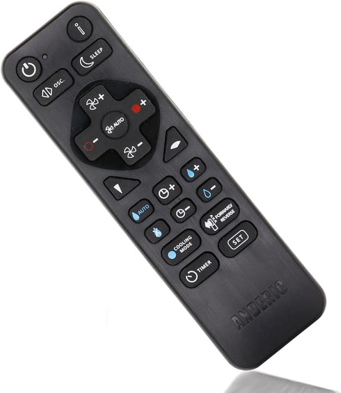 Anderic Replacement Remote for Dyson TP05 Fan Pure Cool Purifying Fan - Replaces 969154 Remote 969154-03, 969154-01, 969154-02, 9 - Universal with Learning RRDYS01