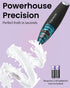 Elementi Milk Frother Wand & Drink Mixer with Stand - Handheld Coffee Mixer, Black