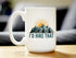I'd Hike That Coffee Mug - Fun Hiking Themed Decor and Gifts for Hikers - Large 15oz White Ceramic Mug