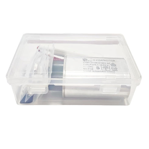Home Microwave Oven Repair Parts Kits, HV Capacitor, Diode, Slow Blow Fuses for Replacement
