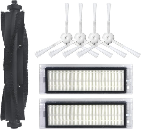 LICHIFIT Sweeping Robot Roller Brush and HEPA Filter Cleaning Cloths for 360 S5 S7 Vacuum