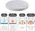 Seat Cushion Chair Pad, Round Non-Slip Comfortable Floor Cushions for Dining Chairs, Office, Bedroom, Living Room (Gray)