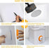 8 Pack 8 1 Chicken Feeder Port, Chicken Feeders No Waste with Lids Drill Bit, DIY Automatic Poultry Feeder Cups Kit