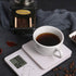 Coffee Digital Scale with Timer, Kitchen Scales for Food Weight in Ounces and Grams - 2 Batteries Included