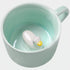 Surprise 3D Coffee Mug, Animal Inside 8 oz with Duck, Cute Cartoon Handmade Ceramics Cup, Christmas Birthday Surprise