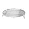 Excellante Nickel Plated Round Cooling/Steamer Rack, 10-1/2-Inch
