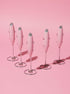 Smooth Operator Pink Handheld Electric Whisk, Milk Frother, Foam Maker for Protein, Coffee & More with Stainless Steel