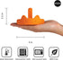 Set 3 OTOTO PanCats Egg Ring of - Silicone Egg Rings for Frying Eggs, Non Stick Fried Egg Cooker Ring, Cat Gifts
