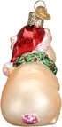 Old World Christmas Glass Blown Ornaments, Holly Pig for Christmas Tree