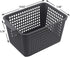 Sandmovie Gray Plastic Storage Baskets, Set of 6 Packs