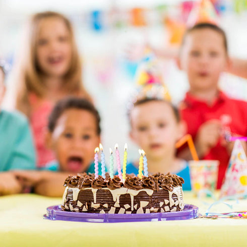 BEAN LIEVE 12-Count Rainbow Birthday Candles with Holders, Colorful Spiral Long Cake Candles for Birthday Wedding Party