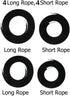 SunnyZoo Chair(Black-8Cords) Professional Replacement Cords for Zero Gravity Recliner Repair Tool for Lounge