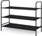 MAX Houser 3 Tier Free Standing Shoe Rack, Metal Shoe Storage Shelf
