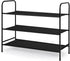 MAX Houser 3 Tier Free Standing Shoe Rack, Metal Shoe Storage Shelf