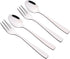 Begale 12-piece Stainless Steel Tea Spoons and Tasting Forks, 6 Tasting Forks + 6 Teaspoons