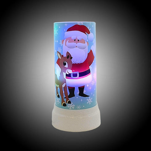 Roman Led Rudolph Santa Candle – with Cord