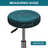 GAMUKAI 2 Pack 12"-14", Counter, Round Bar Stool Covers Stretchable Round Vanity Stool Cover, Fits Diameter Elastic Hem