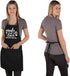 Funny Kitchen Aprons for Men and Women, Novelty Cooking Apron with 2 Pockets, Cute Baking Gifts for Bakers