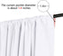 Cinbloo Galaxy Kitchen Curtains, Out Space Wall Art Rod Pocket 27.5W x 39L Inch, Blue Nebula Universe Room Decor for