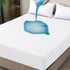 18'', 39'' 75'') Twin Mattress Protector Waterproof, Fitted Sheet Style Breathable Mattress Cover with Deep Pocket Fits