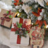 Felice Arts 6 Pack Christmas Picks, Artificial Red Berry Stems, Fake Holly Berries for Xmas Tree Ornaments