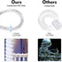 50ft 360 8 LED Rope Lights Outdoor, Connectable and Flexible Tube Lights with Modes, Waterproof Indoor Outdoor LED Rope