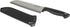 Farberware Edgekeeper 7-Inch Santoku Knife with Self-Sharpening Blade Cover, High Carbon-Stainless Steel Kitchen Knife with Ergonomic Handle, Razor-Sharp Knife, Black by Farberware