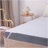 Mattress Topper Protector Pad, Waterproof Breathable Cotton Mattress Protector, Vinyl Free Hotel Quality (Full)