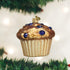 Old World Christmas Glass Blown Ornament, Blueberry Muffin (32263)