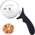 MSY BIGSUNNY Pro Pizza Cutter, Stainless Steel Wheel, 4-inch (10cm), Dishwasher Safe
