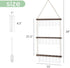 3 21 Mkono Plant Propagation Tubes, Tiered Wall Hanging Terrarium with Wooden Stand & Test Tube Vases for Hydroponic