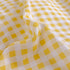 Set Cover(2PCS,Twin) NSNLGSGC Yellow Gingham Duvet Cover Twin, Grid Simple Geometric Square Pattern Comforter