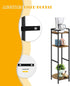 5 3-Tier 36.5'' 1-5 Gallon Water Dispenser Jug Stand Drink Beverage Dispenser Holder with Storage Shelf, Tall Water