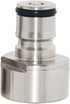 PERA Keg Coupler Adapter, Sankey to Ball Lock Quick Disconnect Conversion Kit for Home Brewing