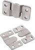 LIKERAINY Heavy Duty Large Metal Flush Mount Brackets - Sectional Interlocking Connector for Furniture, 20 Pairs