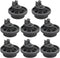8 Pcs 4581DD3003B Dishwasher Lower Rack Wheels, Bottom Dishrack Roller Assembly Replacement for LG Dishwashers