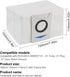 10 Pack Replacement Vacuum Cleaner Filter Bags for ECOVACS DEEBOT X1 OMNI Turbo T10 T20 Robot Vacuum