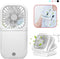 Portable Mini Neck Fan, Quiet Handheld USB Rechargeable Fan for Home Office Outdoor Travel