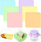 Whaline 240Pcs Macaron Color Wax Paper Sheet - 6 Color Food Wrapping Tissue for Baking